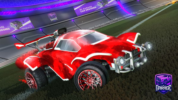 A Rocket League car design from Donpacho