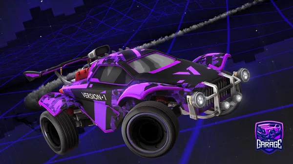 A Rocket League car design from Amnazzia