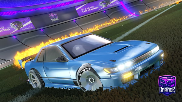 A Rocket League car design from T0MMA50N