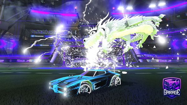 A Rocket League car design from Scriptxd