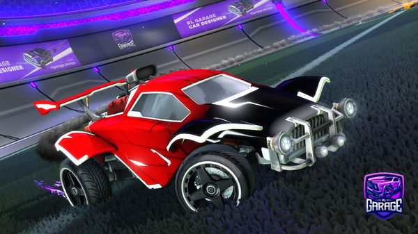 A Rocket League car design from wxbba02