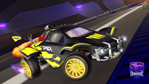 A Rocket League car design from frxstlol