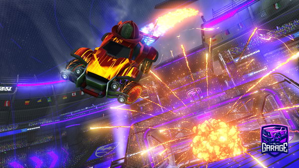 A Rocket League car design from OW24