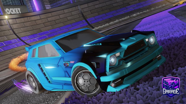 A Rocket League car design from QuickScopeGunner