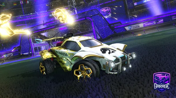 A Rocket League car design from TheGreatThing