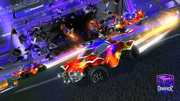 A Rocket League car design from mrswish2012