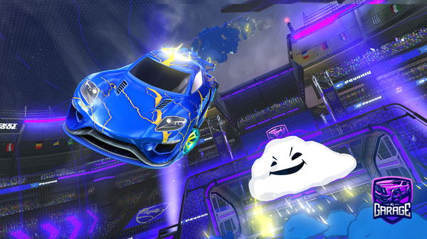 A Rocket League car design from XavATTAX