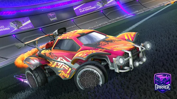 A Rocket League car design from DarkAngelNaruto