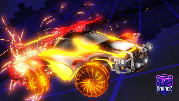 A Rocket League car design from TheSpiffingOne