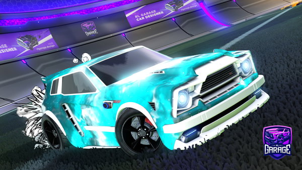 A Rocket League car design from ObviuslyNotMushroom