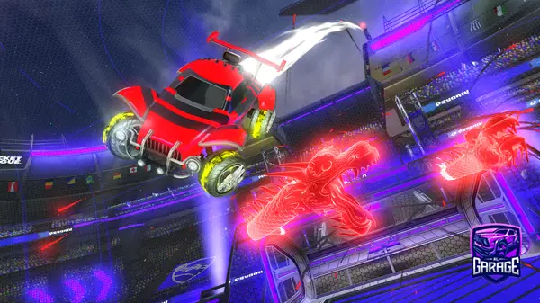 A Rocket League car design from Shooteo2313