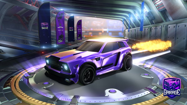 A Rocket League car design from Cristyan098