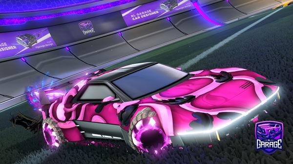 A Rocket League car design from Android6543