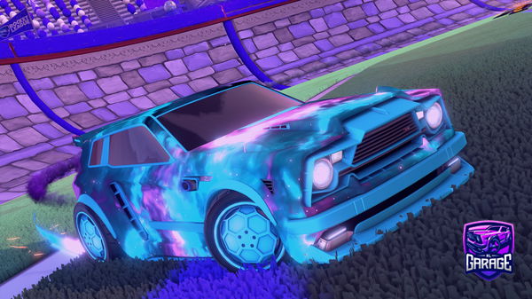 A Rocket League car design from Samnibs