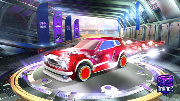 A Rocket League car design from qbanitosoy