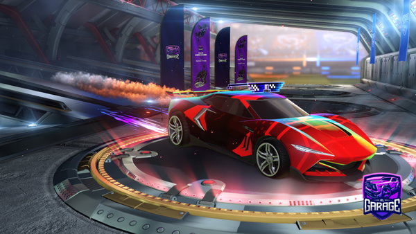 A Rocket League car design from tornado199