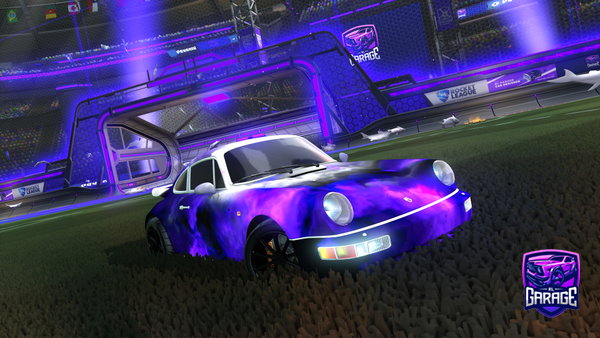 A Rocket League car design from yanel