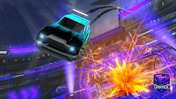 A Rocket League car design from PulseBeat-_-