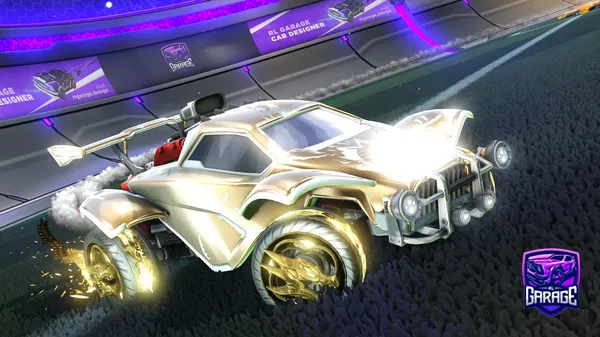 A Rocket League car design from DesignsByPanda