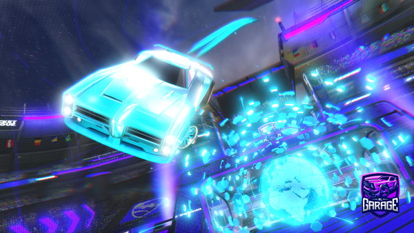 A Rocket League car design from COSMICBL4ZE