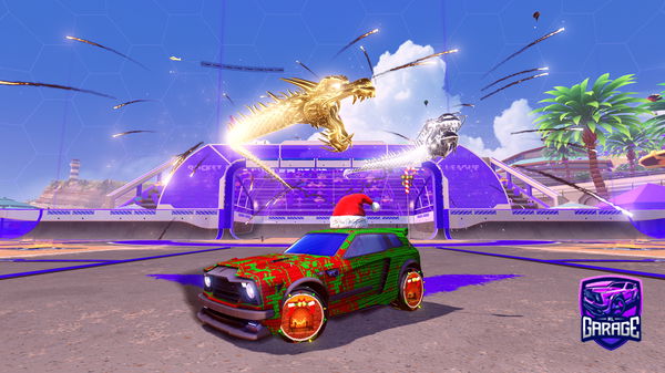 A Rocket League car design from monky1265