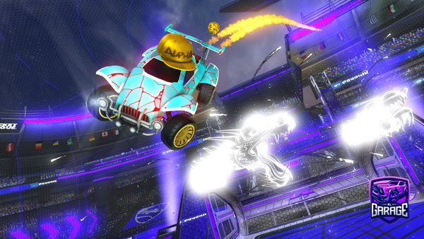 A Rocket League car design from rizeDZ