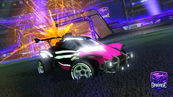 A Rocket League car design from ObliteroiD