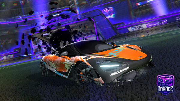 A Rocket League car design from SuddenlySam