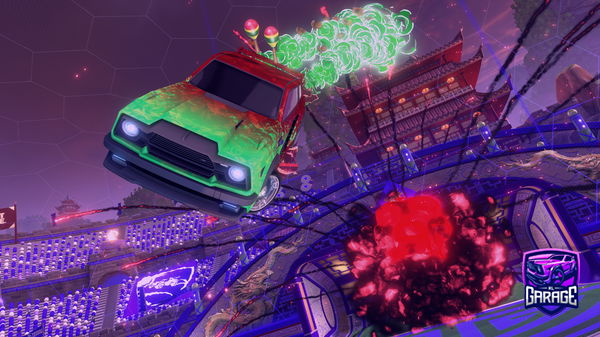 A Rocket League car design from PuLsEfLoOd