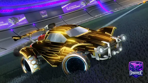 A Rocket League car design from Phoenix555