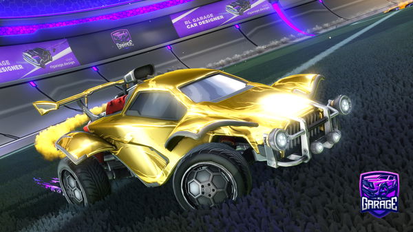 A Rocket League car design from Slimyteacakes