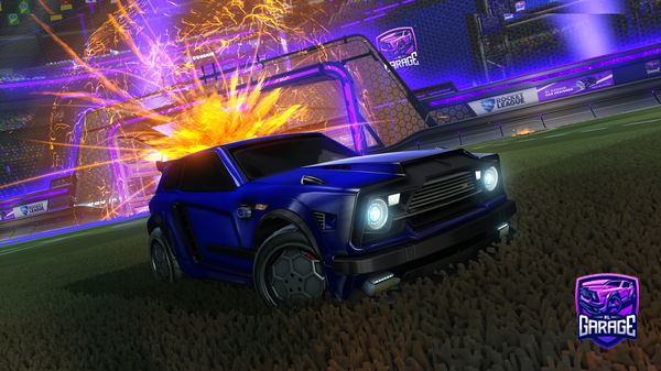 A Rocket League car design from Gurrrrrra07