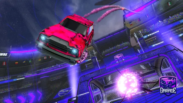 A Rocket League car design from Vanillaaa