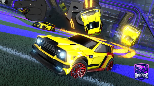 A Rocket League car design from ProbablyK9