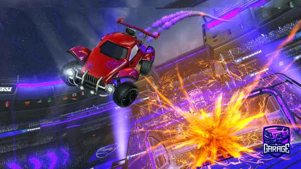 A Rocket League car design from riojin