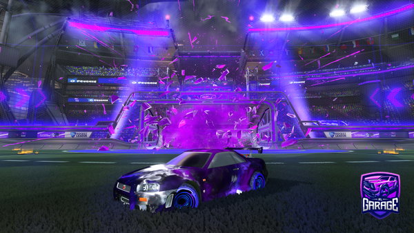 A Rocket League car design from Noxh0493