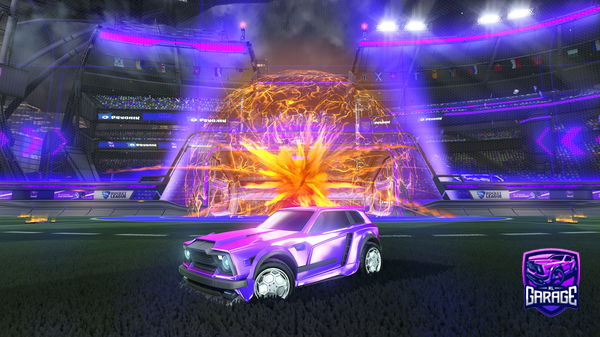 A Rocket League car design from Onehold