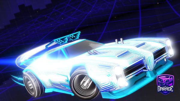 A Rocket League car design from Louissmids2008