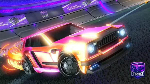 A Rocket League car design from ZY-eclipsee