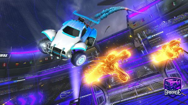 A Rocket League car design from Tides2007