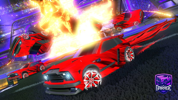 A Rocket League car design from hayaaah
