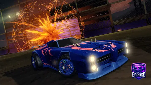 A Rocket League car design from DaBabys1fan