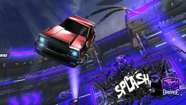 A Rocket League car design from Lukasfrappe