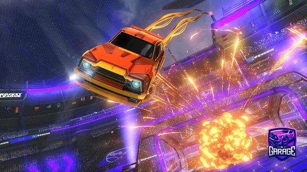 A Rocket League car design from AcridWater