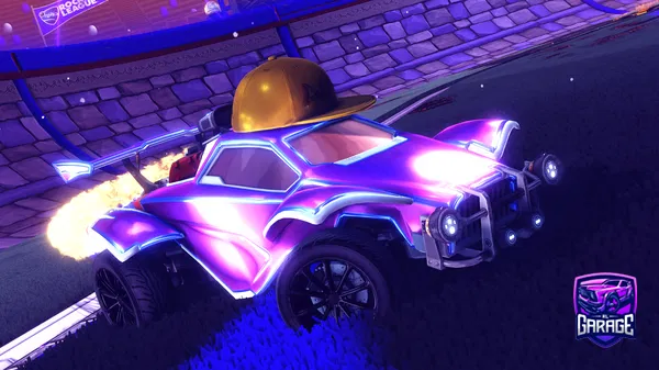 A Rocket League car design from RYZE_Vitql