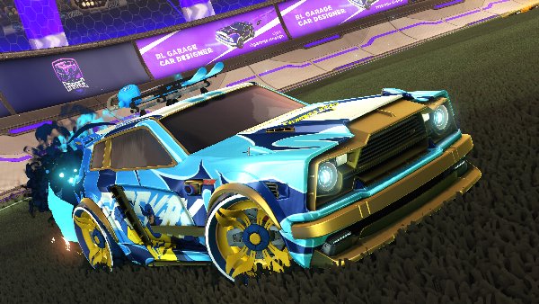 A Rocket League car design from Jonaxy
