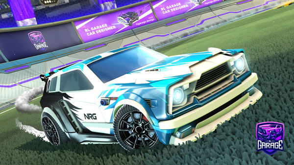 A Rocket League car design from Indiewowow9wowpw