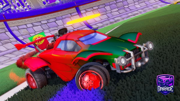 A Rocket League car design from morrubchen