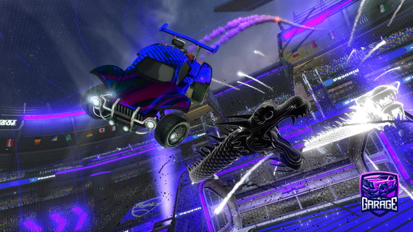 A Rocket League car design from FizzMonkey98