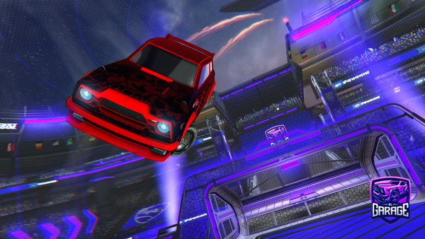 A Rocket League car design from J0shK2007